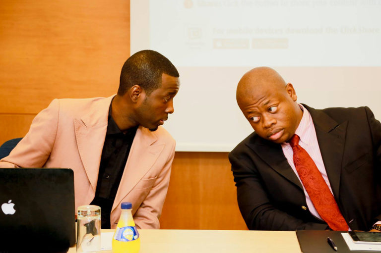 Romaric Oniangue et Gilles-Laurent Massamba font leur cinéma